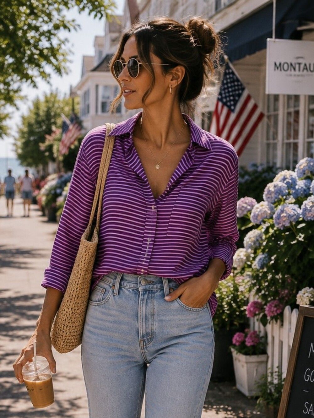Banana Republic Silk Button down Shirt